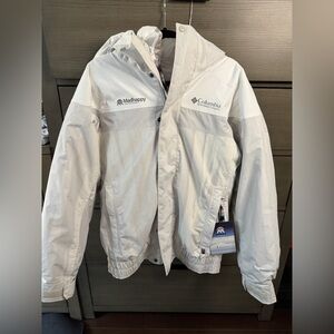 NWT Madhappy x Columbia Bugaboo 3-in-1 Silver Interchange Reversible Down Jacket